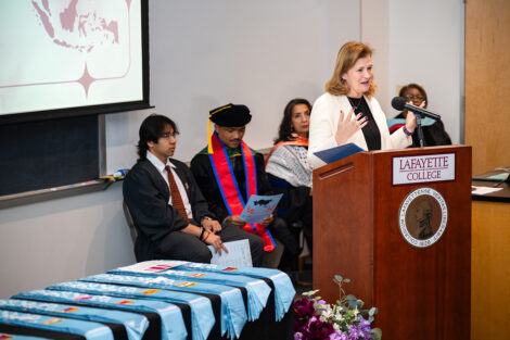 President Nicole Hurd speaks at the APPI Celebration
