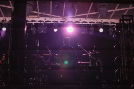The drum player. of Fitz and the Tantrums.