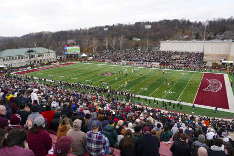Fisher Stadium crowd.