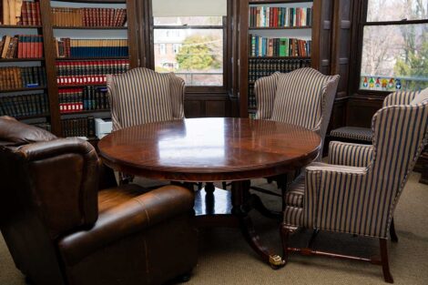 Library in McKelvy House