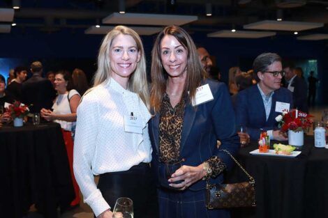Guests posing together at the Bicentennial Lafayette Legacies Event at Academy Museum of Motion Pictures in Los Angeles