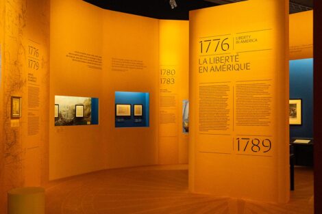 Interior of the Lafayette exhibition