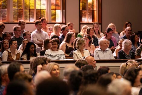 Attendees at Baccalaureate