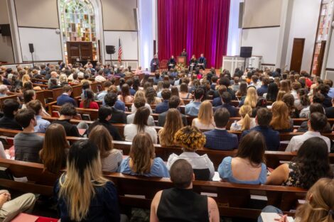 Lafayette College's 2026 All-College Honors Convocation | Photo by Michael Kubel