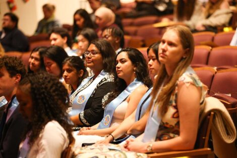 Students at International Celebration