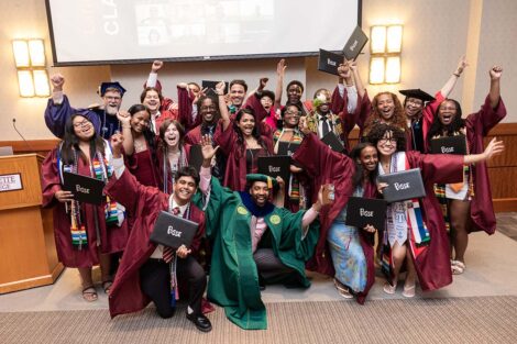 Group photo at Posse Celebration