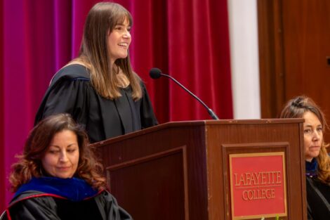 Lafayette College's 2026 All-College Honors Convocation | Photo by Michael Kubel