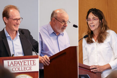 Fourth panel:: Dennis Johannßen, Ilan Peleg, Katherine Stafford